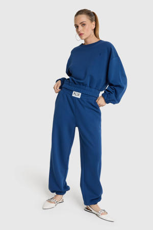 regular waist joggingbroek marineblauw