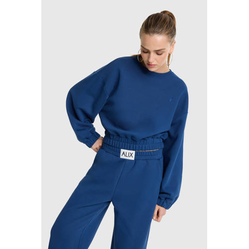 Alix the Label regular waist joggingbroek marineblauw afbeelding
