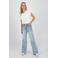 Raizzed wide leg jeans medium blue denim