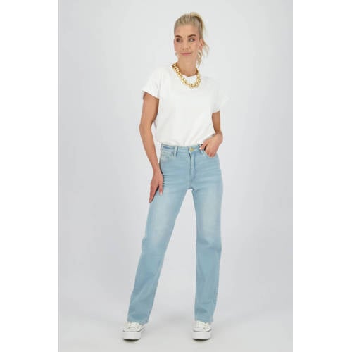 Raizzed straight leg jeans medium blue denim afbeelding
