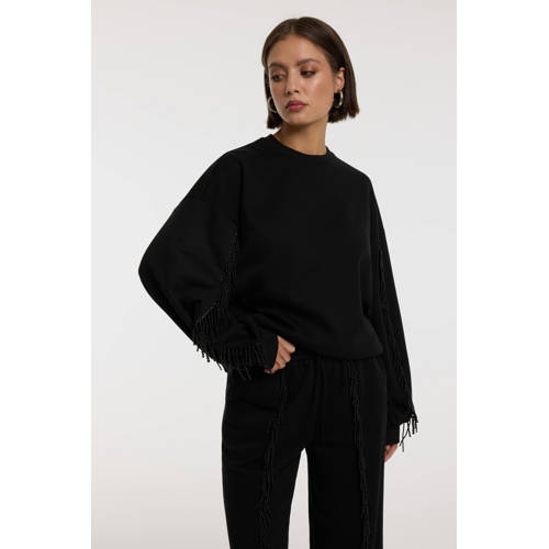 Refined Department sweater zwart afbeelding