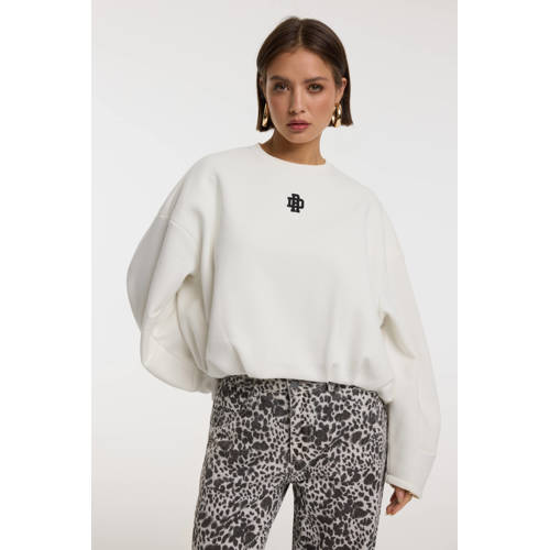 Refined Department sweater wit afbeelding