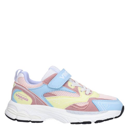 Vingino sneakers roze/geel/blauw