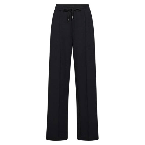Soyaconcept Wide leg high waist casual broek zwart afbeelding