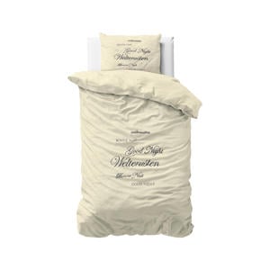 polyester dekbedovertrek 1-persoons (140x220 cm)