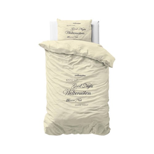 Sleeptime polyester dekbedovertrek 1-persoons (140x220 cm) afbeelding