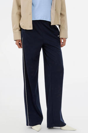 wide leg regular waist broek