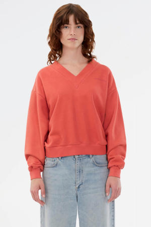 sweater donker oranje