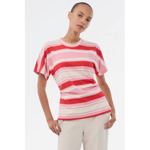 Modström gestreepte T-shirt multi afbeelding