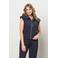 &Co Woman gilet donkerblauw