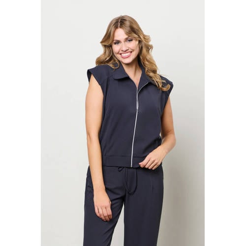 &Co Woman gilet donkerblauw afbeelding