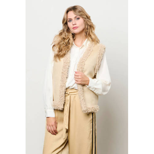 &Co Woman gilet beige afbeelding