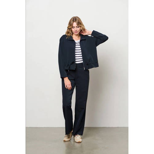 &Co Woman travelstof jasje donkerblauw afbeelding