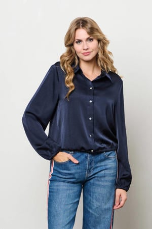 straight leg jeans medium blue denim