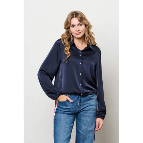 &Co Woman straight leg jeans medium blue denim afbeelding