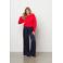 &Co Woman sweater met backprint rood