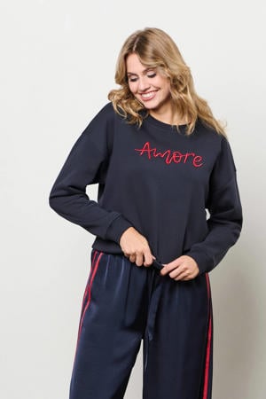 sweater donkerblauw