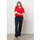 &Co Woman gebreide trui rood