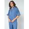 SisterS Point blouse met stippen blauw