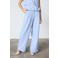 SisterS Point wide leg high waist pantalon lichtblauw