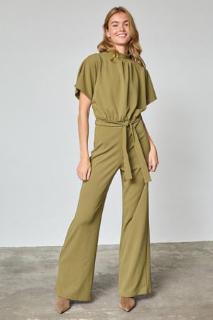 jumpsuit olijfgroen