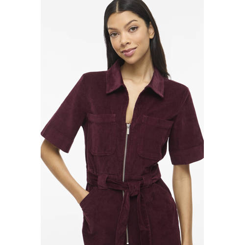 VILA jumpsuit donkerrood afbeelding