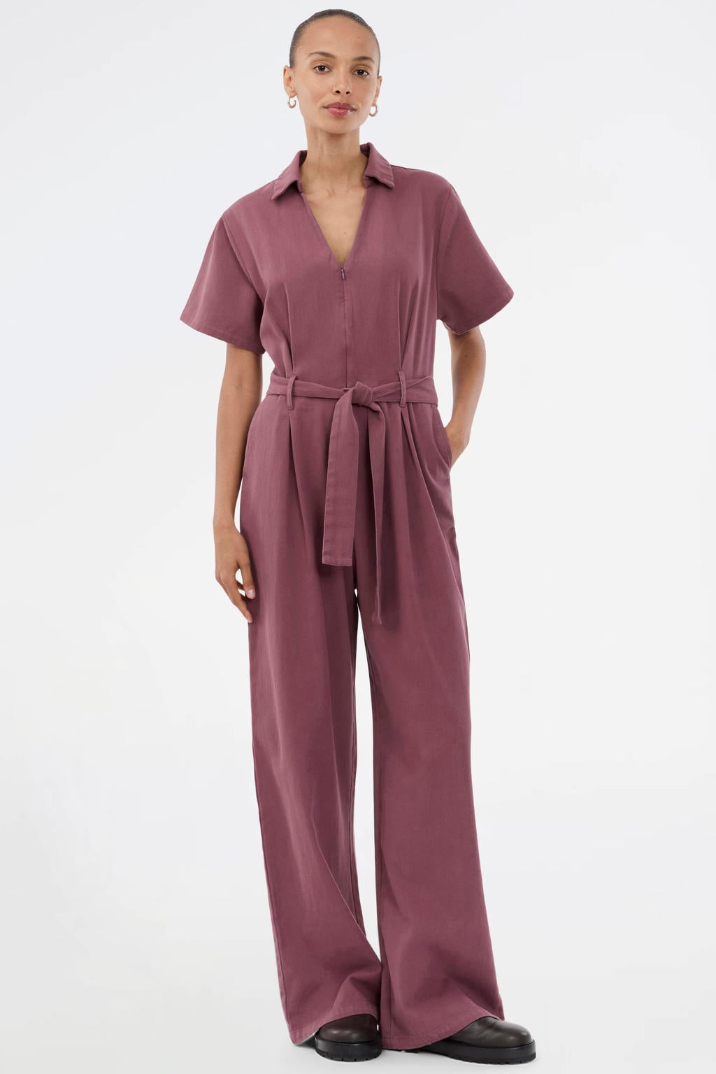 Modström jumpsuit aubergine