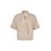 Modström cropped blazer beige