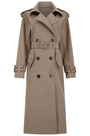 trenchcoat taupe