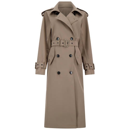 Airforce trenchcoat taupe afbeelding