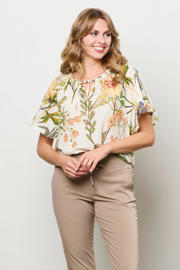 thumbnail: &Co Woman regular high waist casual broek taupe