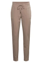 thumbnail: &Co Woman regular high waist casual broek taupe