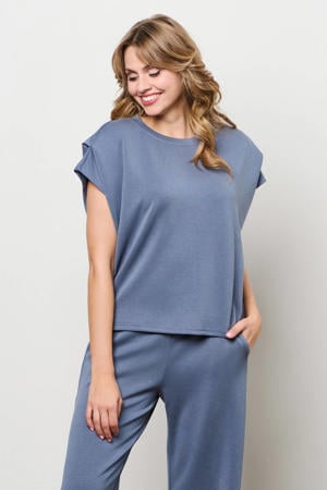 top blauw