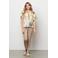 &Co Woman gebloemde blousetop wit