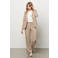 &Co Woman relaxed regular waist casual broek taupe
