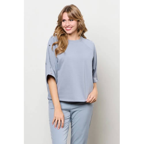 &Co Woman pullover grijsblauw afbeelding