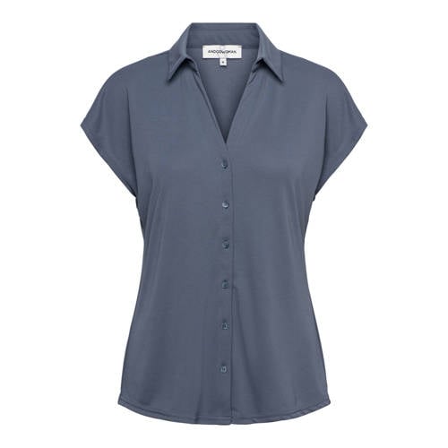 &Co Woman blouse grijsblauw afbeelding