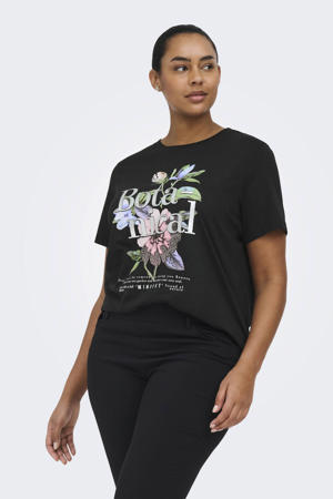 T-shirt zwart