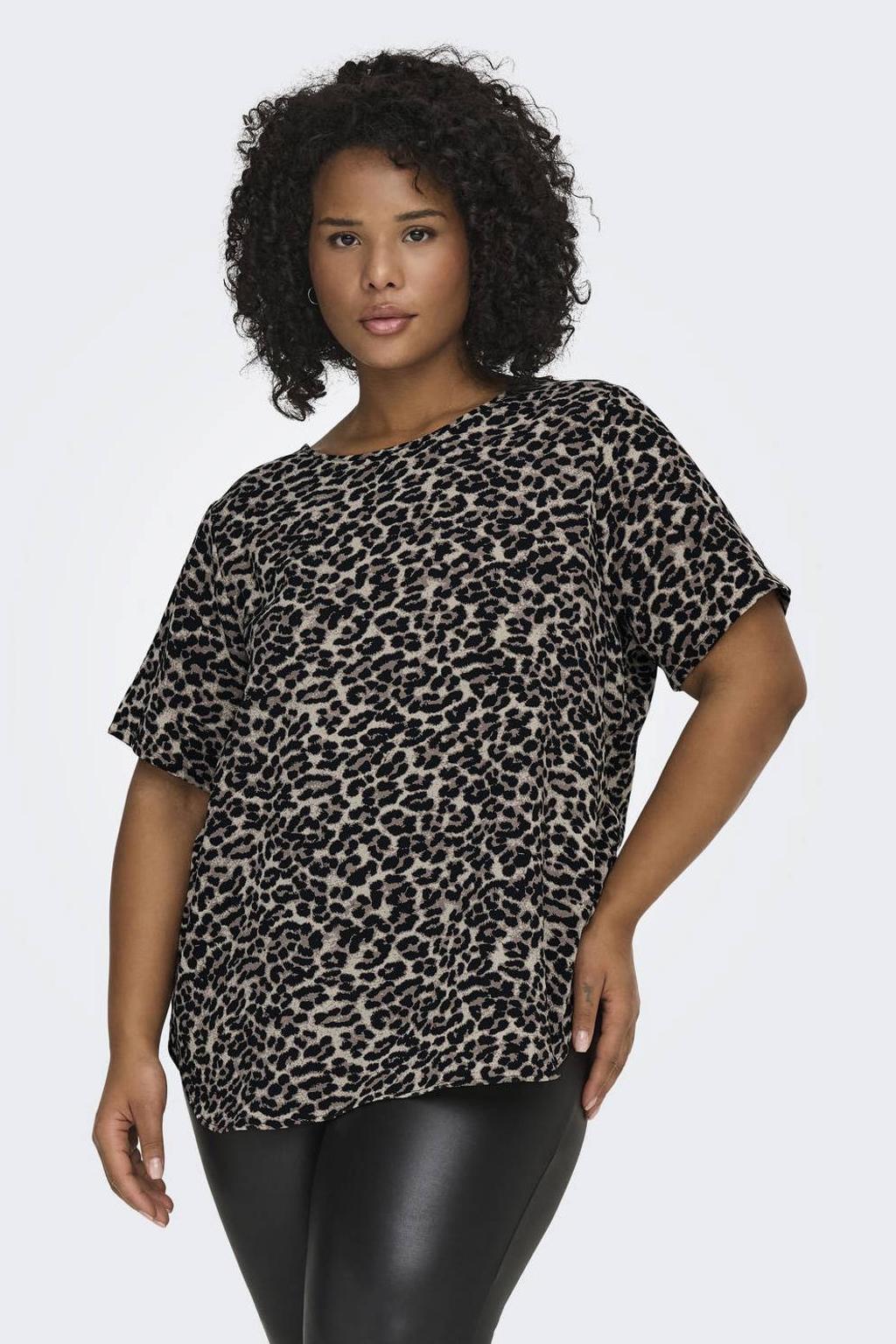 ONLY CARMAKOMA top panterprint