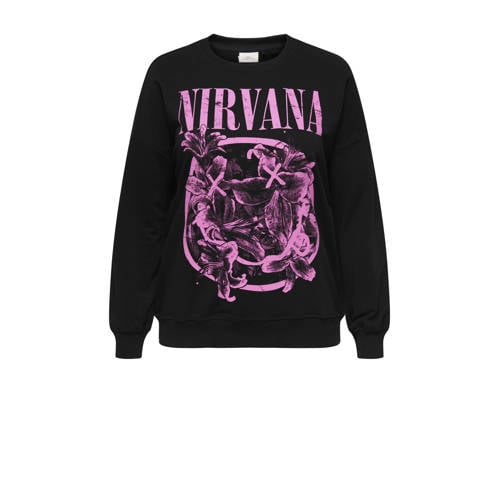 ONLY CARMAKOMA sweater zwart afbeelding