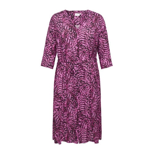 ONLY CARMAKOMA blousejurk roze afbeelding