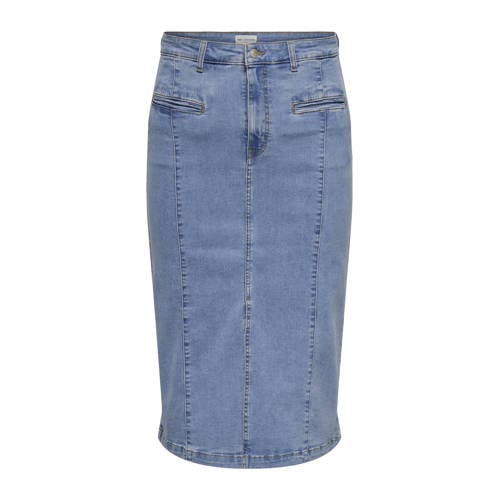 ONLY CARMAKOMA spijkerrok medium blue denim afbeelding