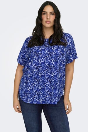 top blauw
