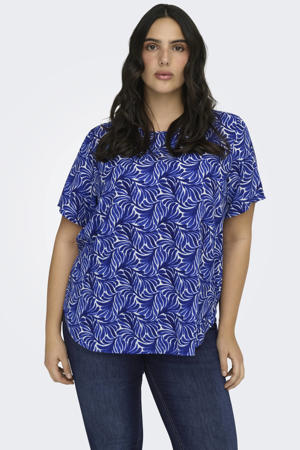 top blauw