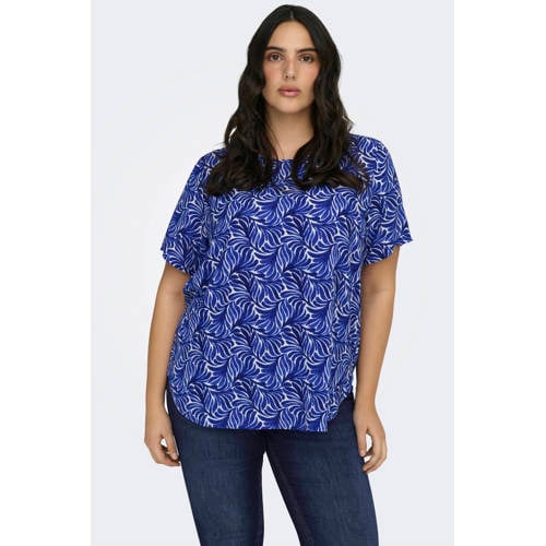 ONLY CARMAKOMA top blauw afbeelding