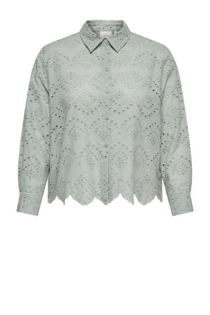 blouse lichtgroen