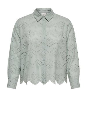 blouse lichtgroen