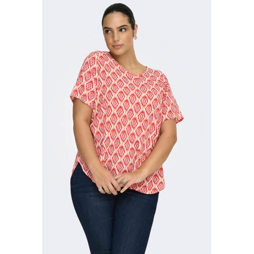 ONLY CARMAKOMA top rood afbeelding