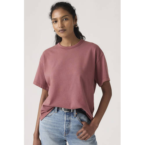 Levi's T-shirt oudroze afbeelding