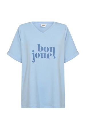 T-shirt lichtblauw